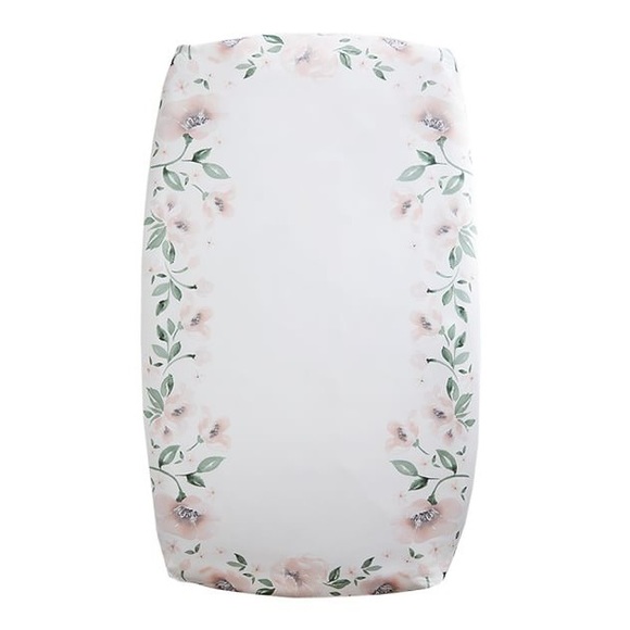 Pottery Barn Kids Meredith Floral Picture Perfect Organic Crib Fitted Sheet - Picture 1 of 3